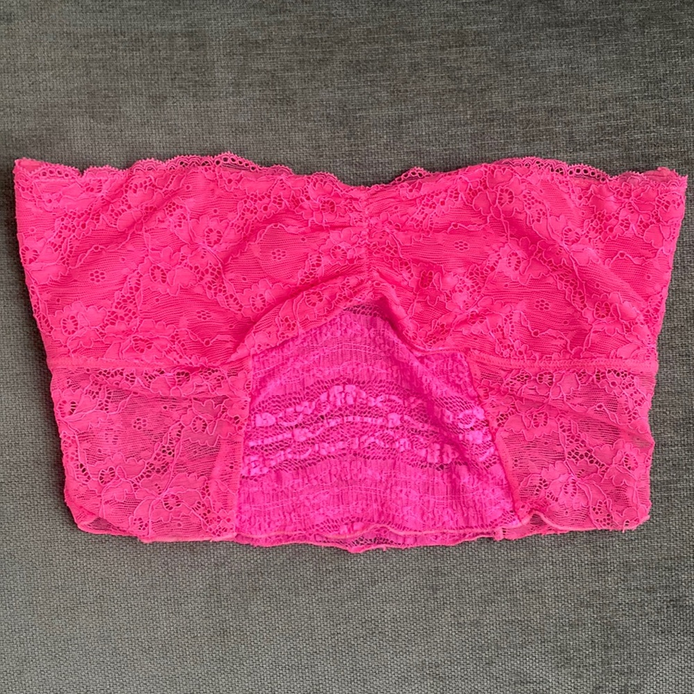 Free People Lace bandeau bralette
